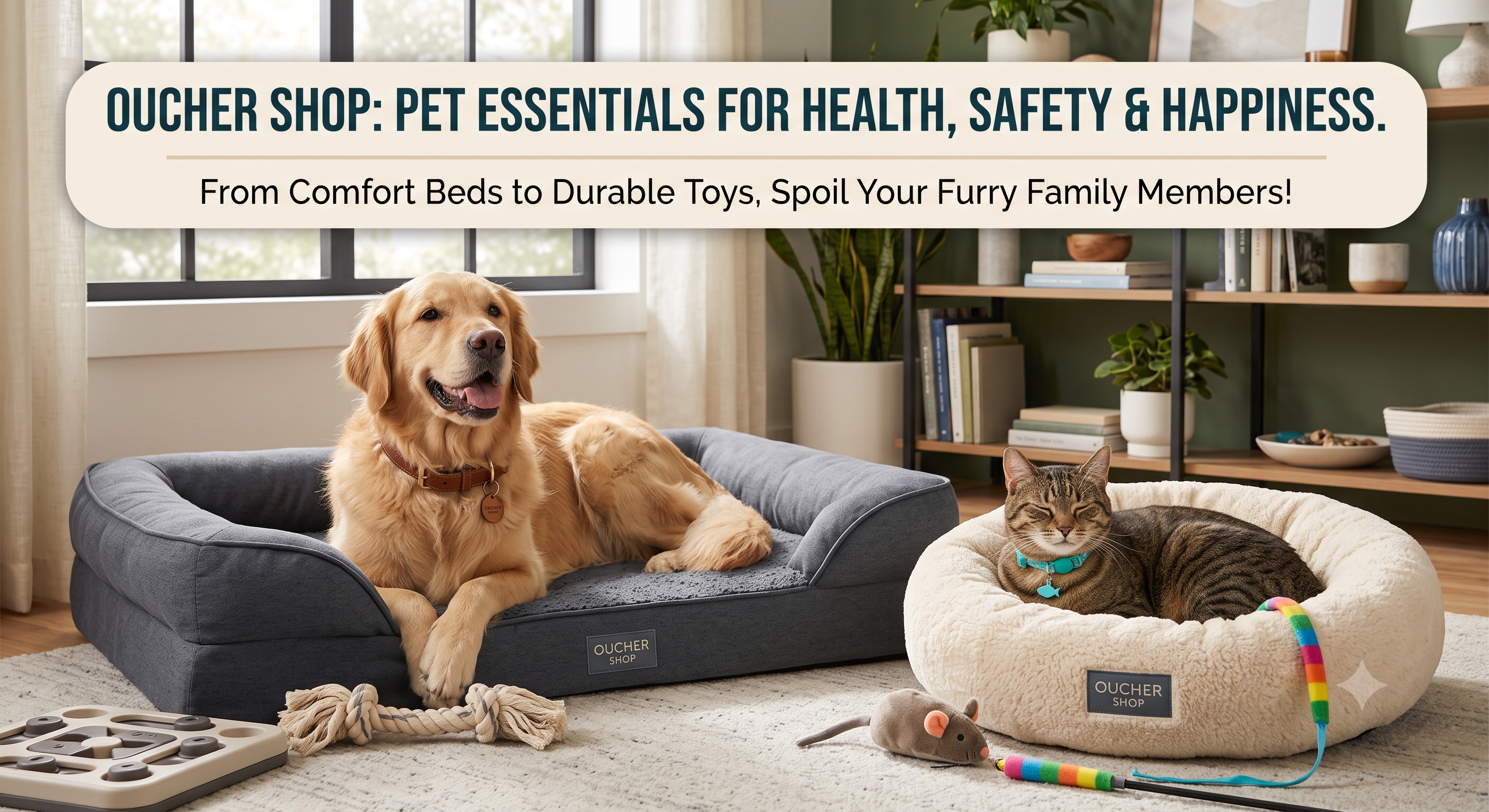 The Ultimate Guide to Spoiling Your Pet: Premium Beds, Collars, and Toys Every Dog and Cat Needs