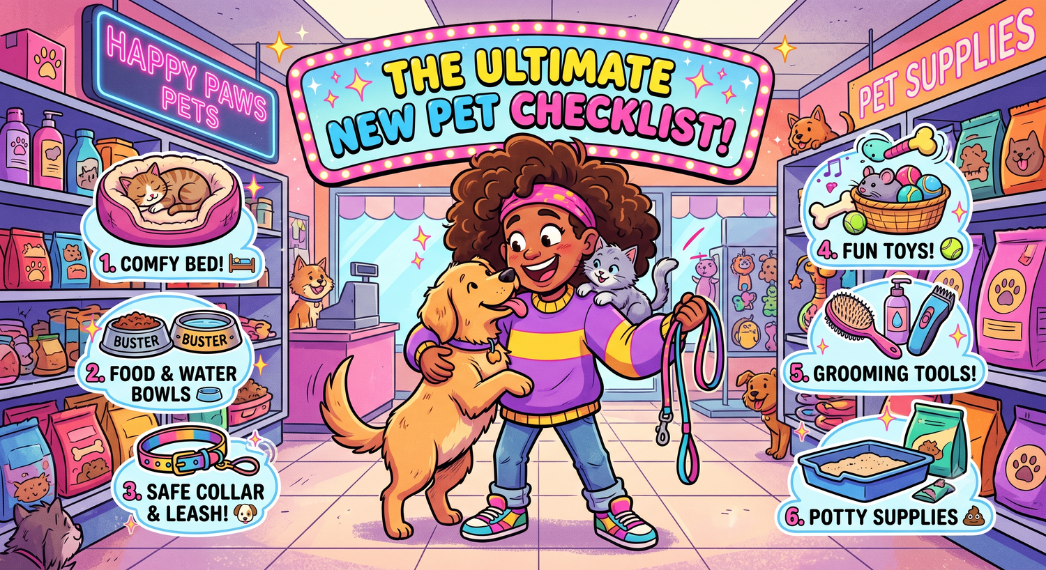 The Ultimate New Pet Checklist: What to Buy Before Bringing Them Home 🐶🐱