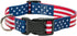 American Flag Dog Collar - Classic Design Available in 5 Sizes (Small)